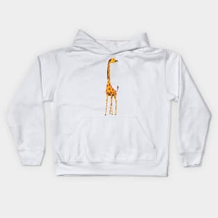 Vintage style Giraffe Kids Hoodie